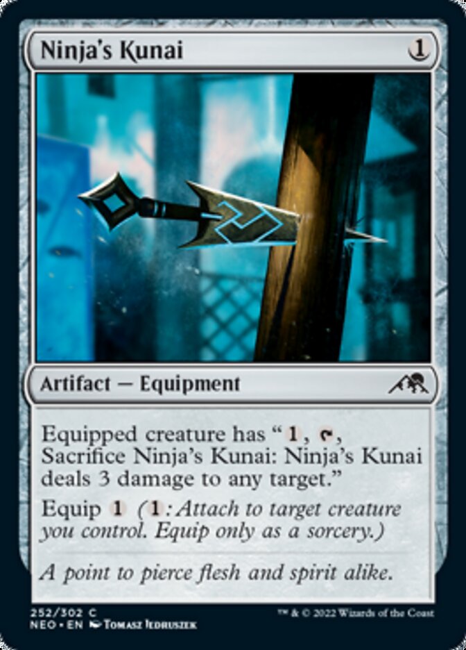 Ninja's Kunai [Kamigawa: Neon Dynasty] | Webway Games