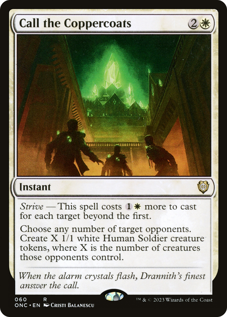 Call the Coppercoats [Phyrexia: All Will Be One Commander] | Webway Games