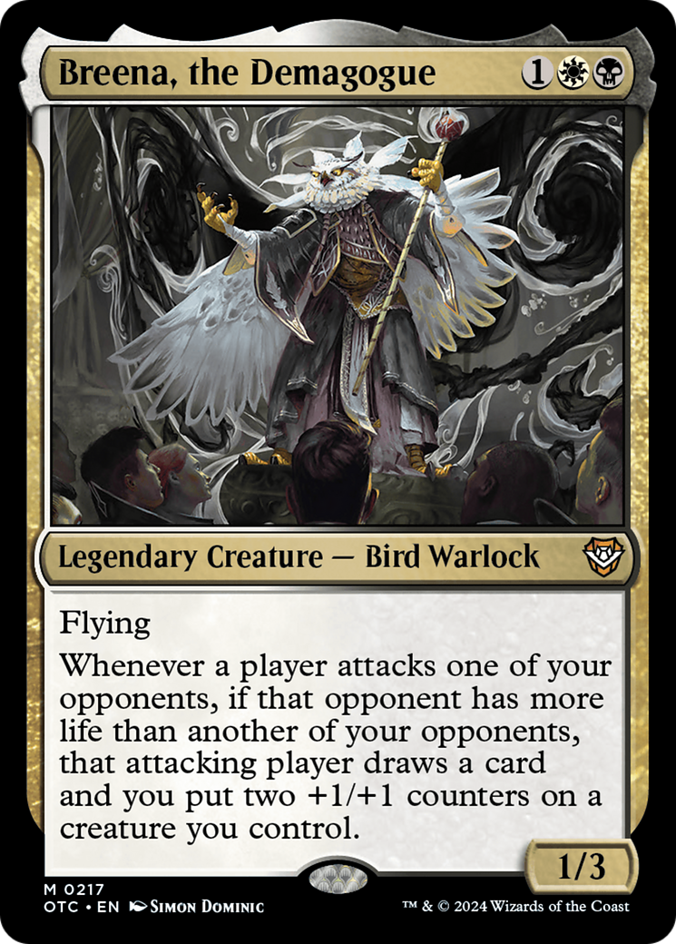 Breena, the Demagogue [Outlaws of Thunder Junction Commander] | Webway Games
