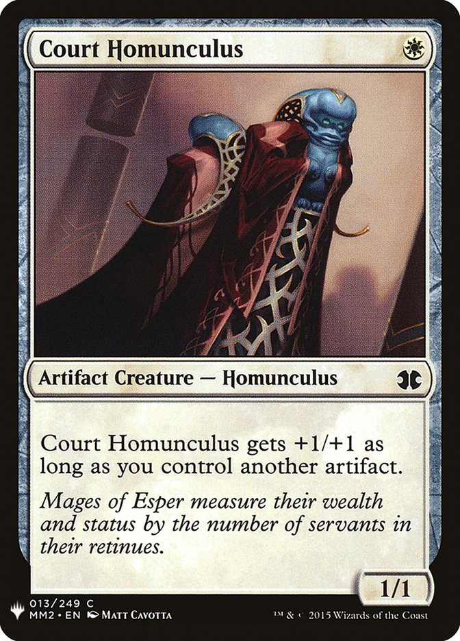 Court Homunculus [Mystery Booster] | Webway Games