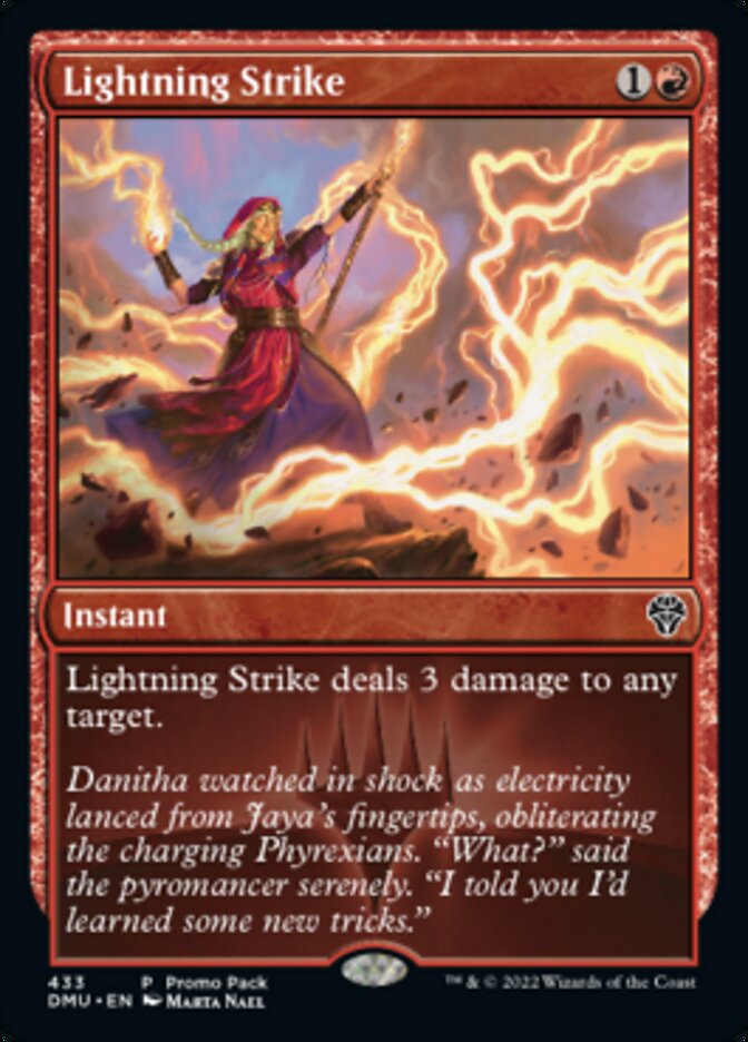 Lightning Strike (Promo Pack) [Dominaria United Promos] | Webway Games