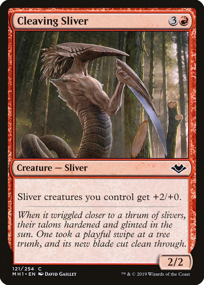 Cleaving Sliver [Modern Horizons] | Webway Games