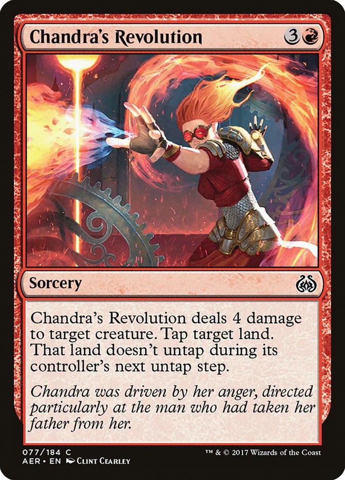 Chandra's Revolution [Aether Revolt] | Webway Games
