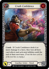 Crush Confidence (Yellow) [U-WTR064] (Welcome to Rathe Unlimited)  Unlimited Rainbow Foil | Webway Games