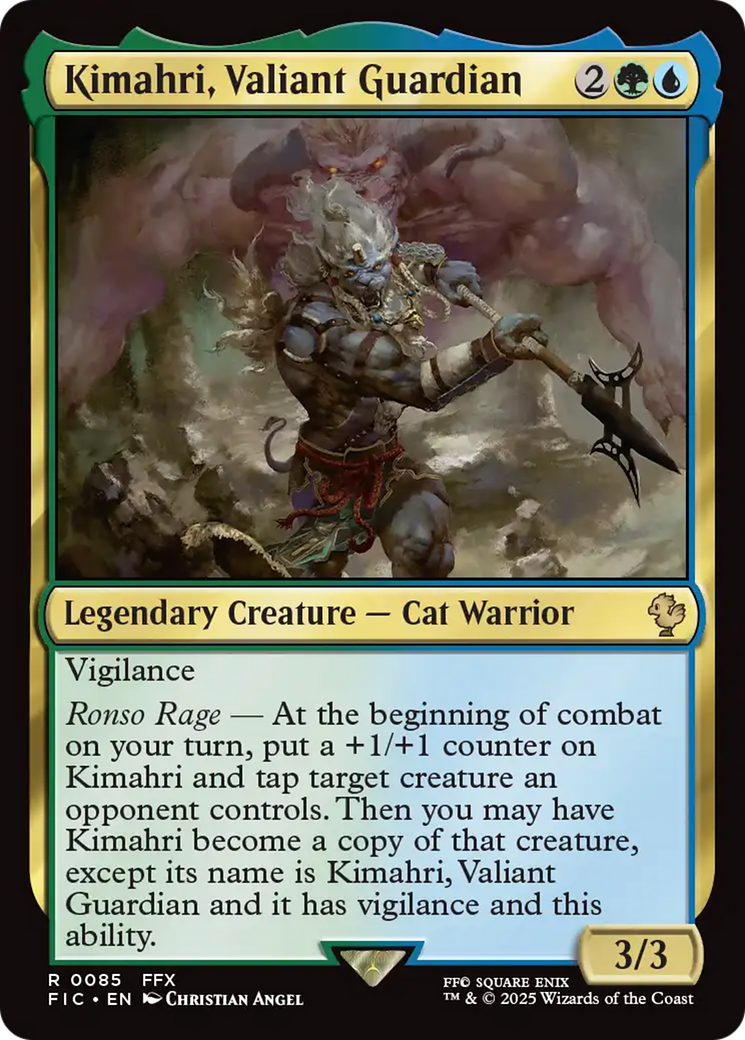 Kimahri, Valiant Guardian [FINAL FANTASY Commander] | Webway Games