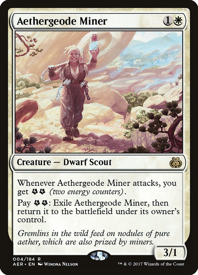 Aethergeode Miner [Aether Revolt] | Webway Games