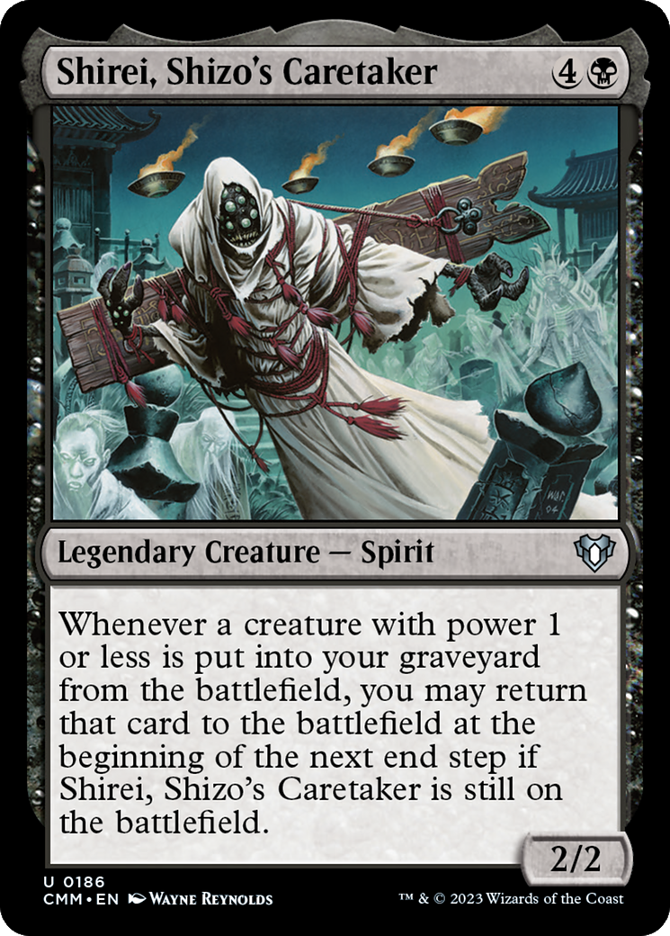 Shirei, Shizo's Caretaker [Commander Masters] | Webway Games
