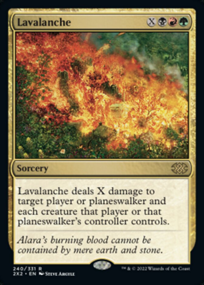 Lavalanche [Double Masters 2022] | Webway Games