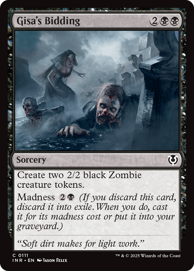 Gisa's Bidding [Innistrad Remastered] | Webway Games