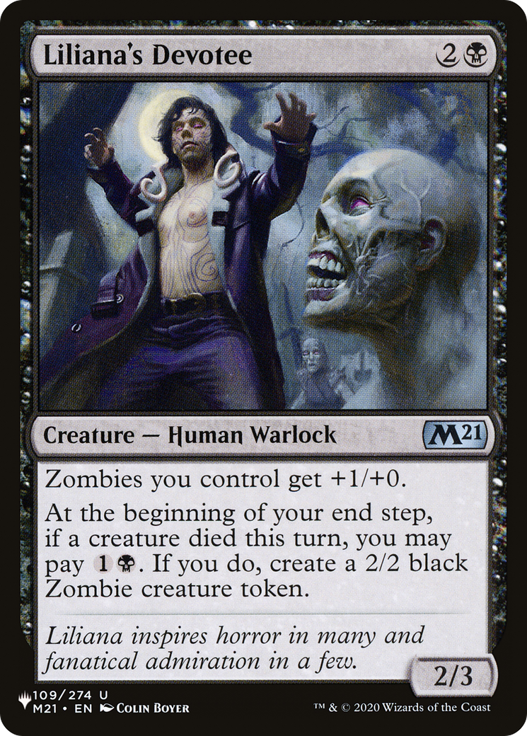 Liliana's Devotee [The List] | Webway Games