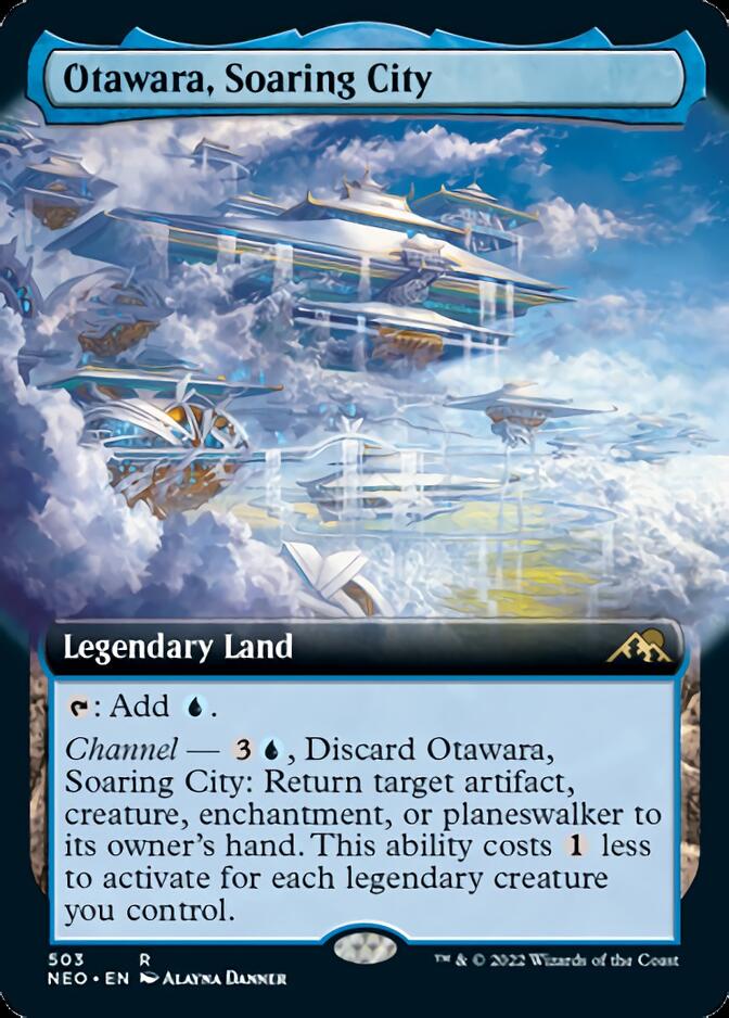 Otawara, Soaring City (Extended Art) [Kamigawa: Neon Dynasty] | Webway Games
