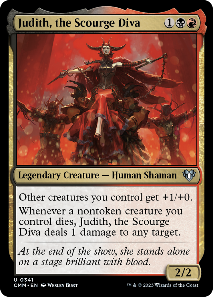 Judith, the Scourge Diva [Commander Masters] | Webway Games