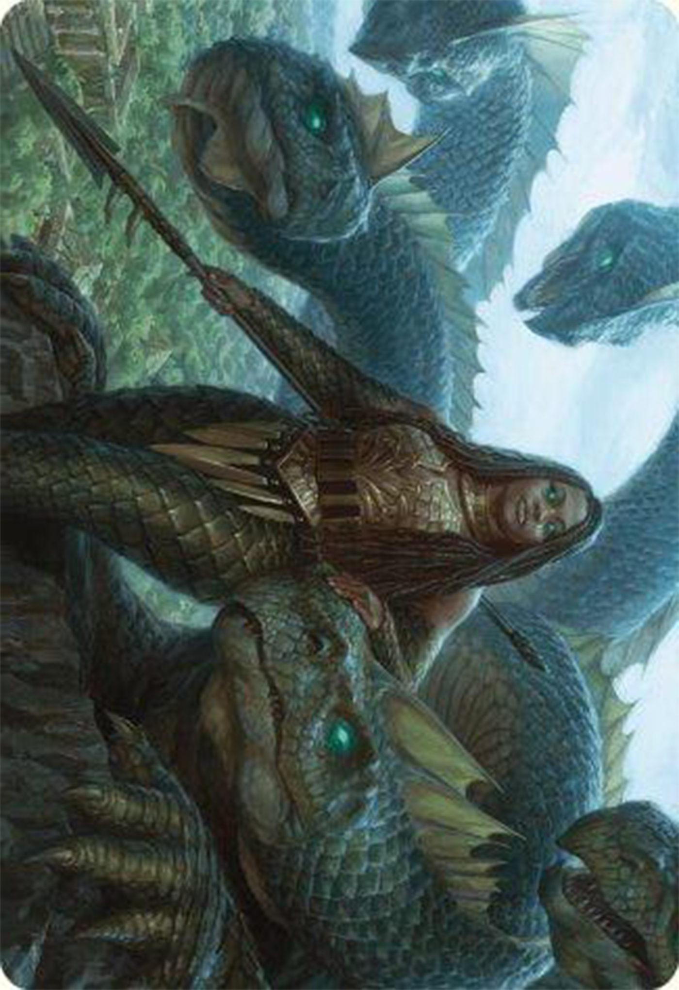 Hydra Trainer Art Card [Modern Horizons 3 Art Series] | Webway Games