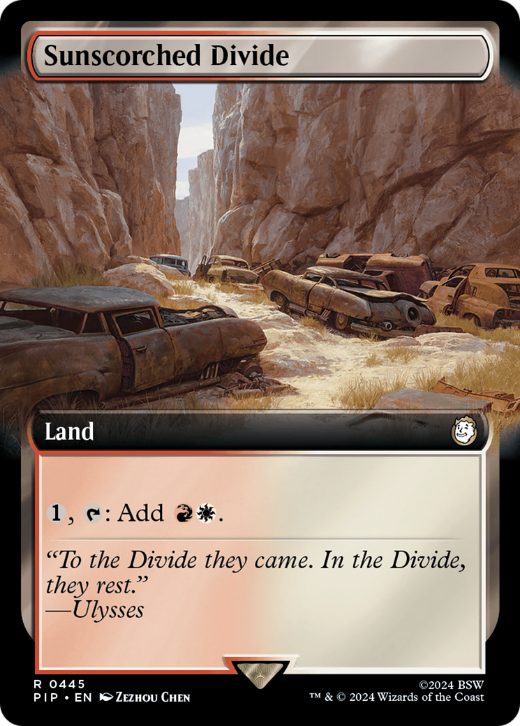 Sunscorched Divide (Extended Art) [Fallout] | Webway Games
