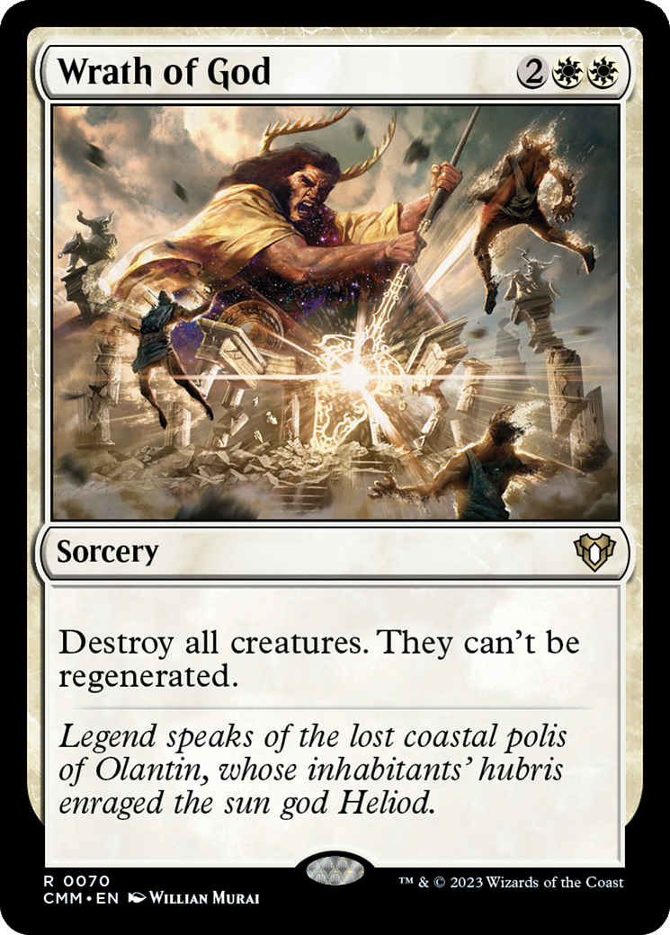 Wrath of God [Commander Masters] | Webway Games