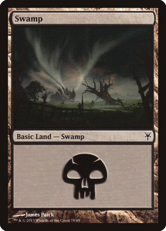 Swamp (78) [Duel Decks: Sorin vs. Tibalt] | Webway Games