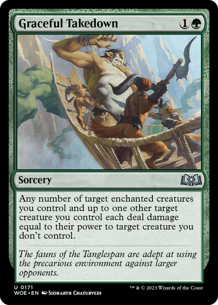 Graceful Takedown [Wilds of Eldraine] | Webway Games