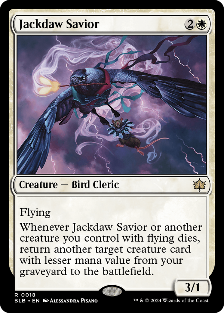 Jackdaw Savior [Bloomburrow] | Webway Games