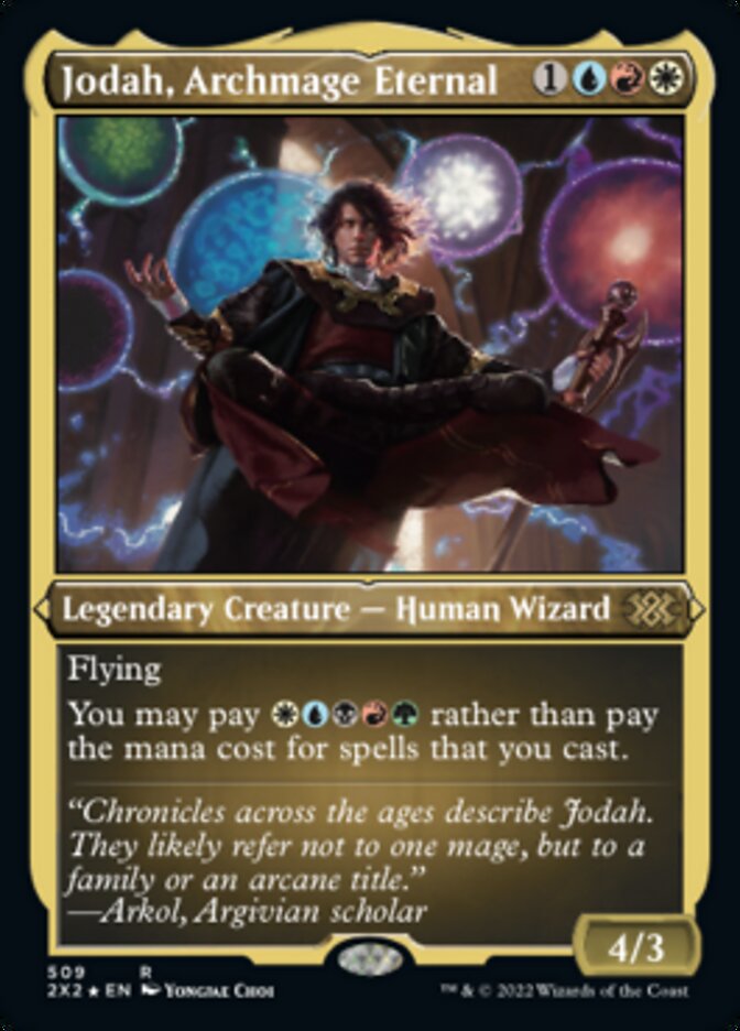 Jodah, Archmage Eternal (Foil Etched) [Double Masters 2022] | Webway Games