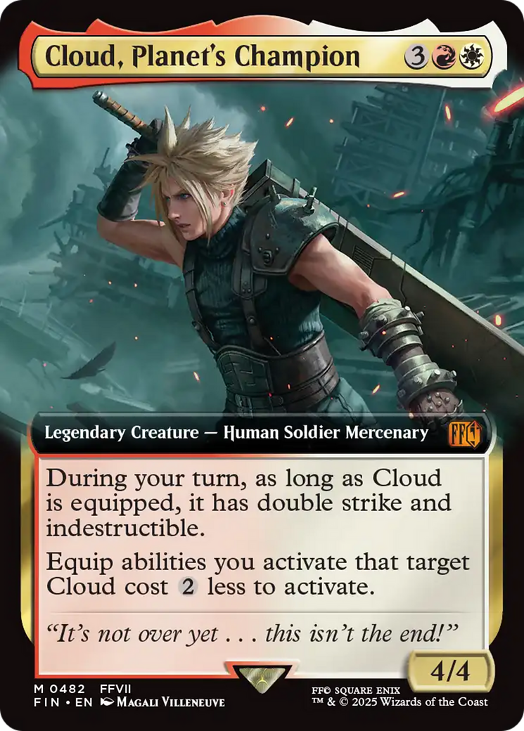 Cloud, Planet's Champion (Extended Art) [FINAL FANTASY] | Webway Games