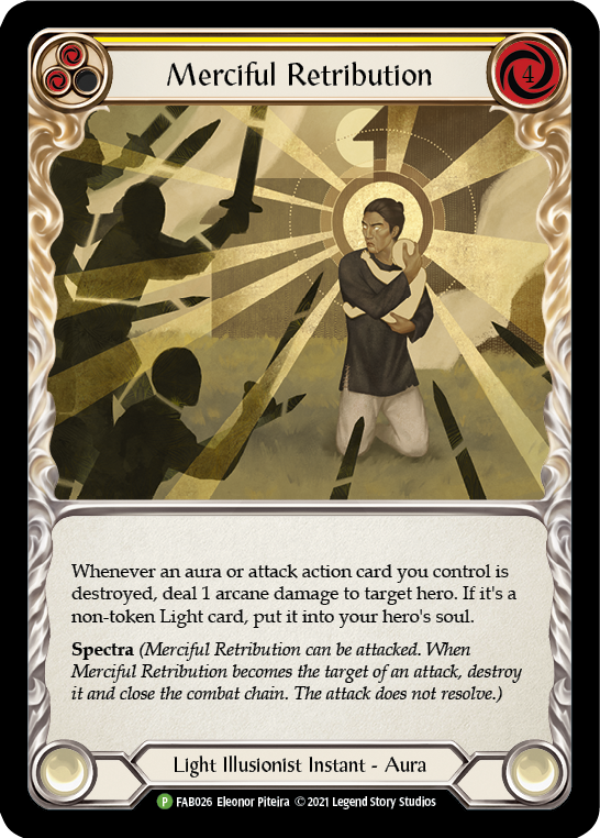 Merciful Retribution [FAB026] (Promo)  Cold Foil | Webway Games