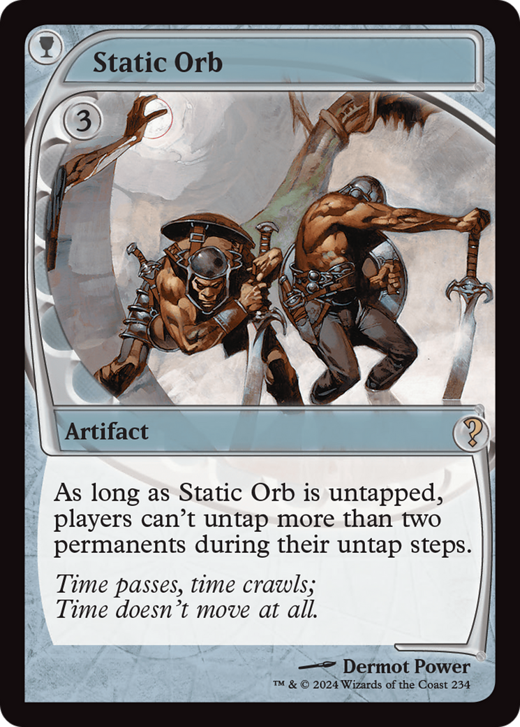 Static Orb (Future Sight) [Mystery Booster 2] | Webway Games