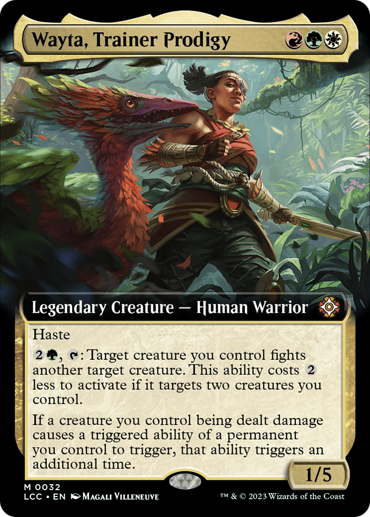Wayta, Trainer Prodigy (Extended Art) [The Lost Caverns of Ixalan Commander] | Webway Games