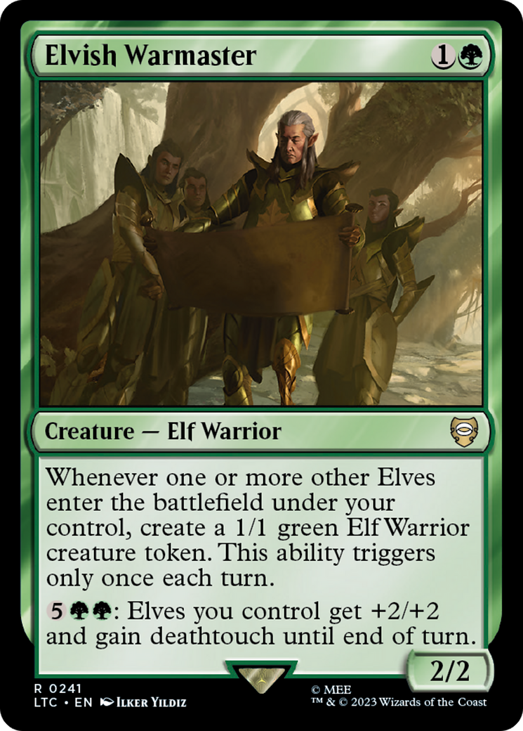 Elvish Warmaster [The Lord of the Rings: Tales of Middle-Earth Commander] | Webway Games