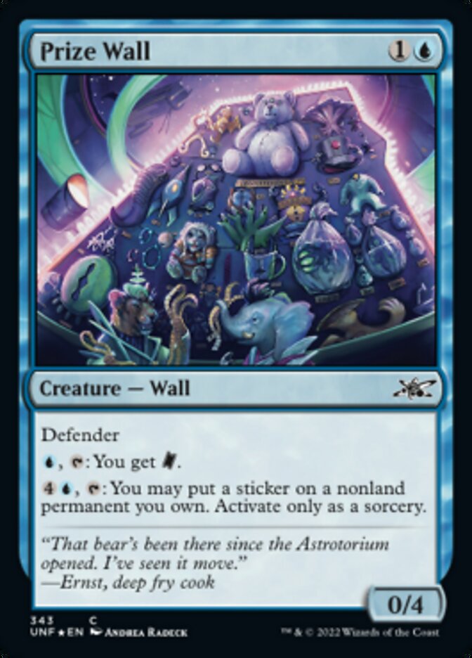 Prize Wall (Galaxy Foil) [Unfinity] | Webway Games
