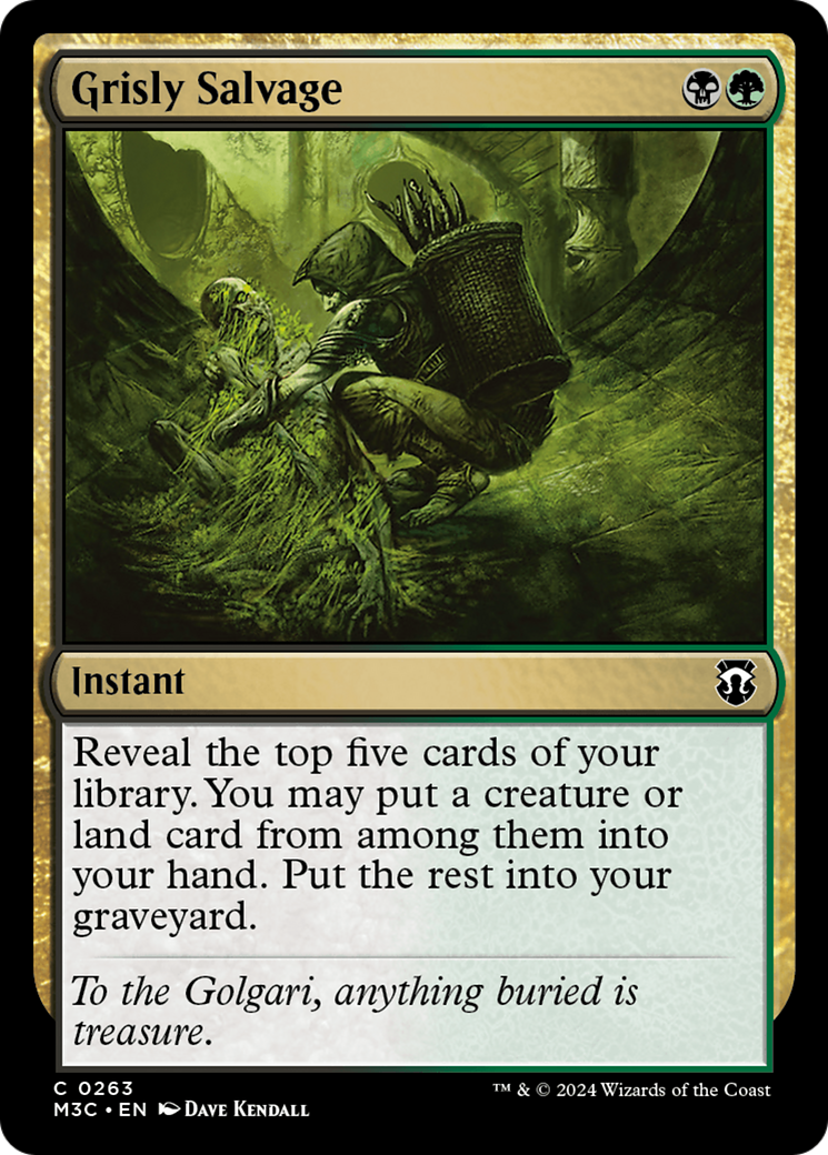 Grisly Salvage [Modern Horizons 3 Commander] | Webway Games