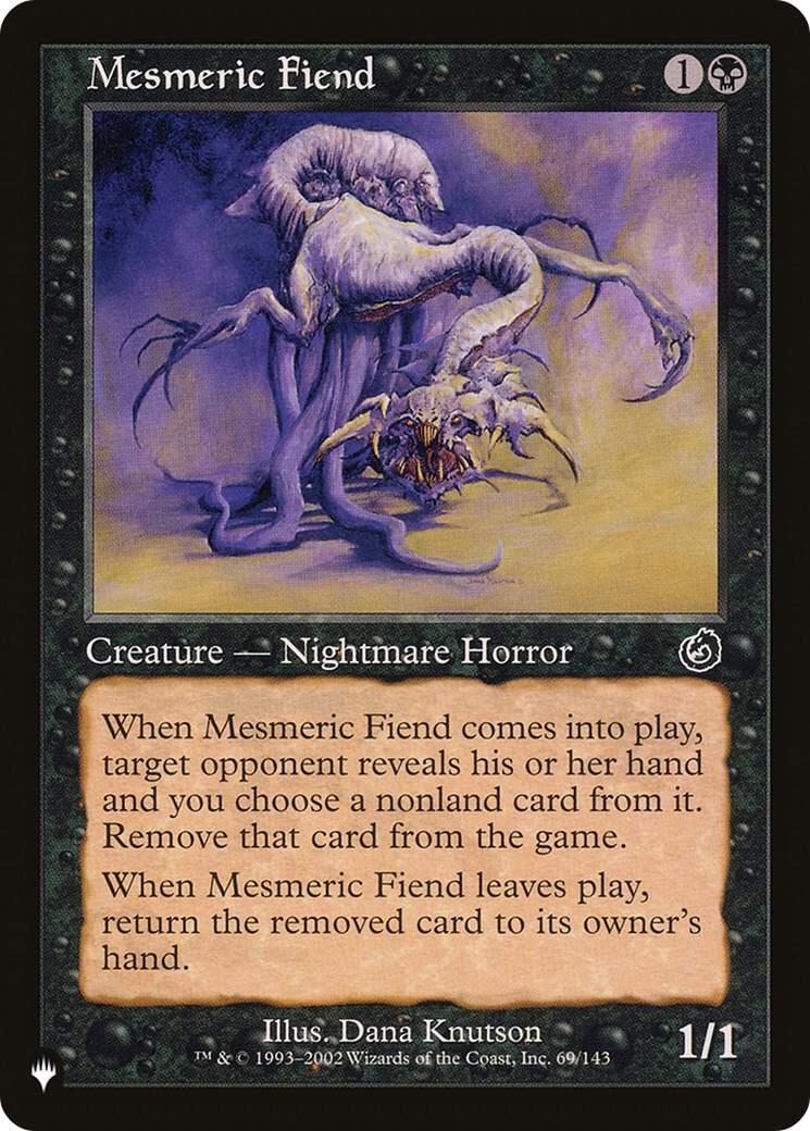 Mesmeric Fiend [The List] | Webway Games