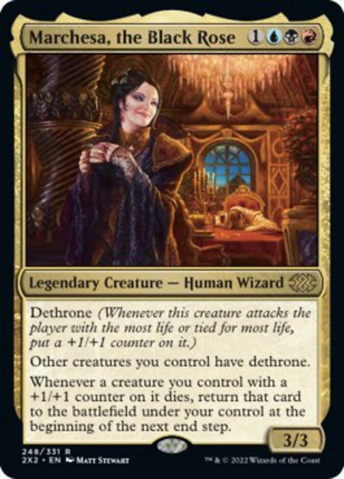 Marchesa, the Black Rose [Double Masters 2022] | Webway Games