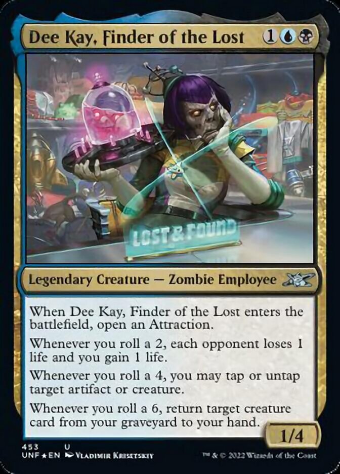 Dee Kay, Finder of the Lost (Galaxy Foil) [Unfinity] | Webway Games