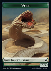 Phyrexian Beast // Wurm Double-Sided Token [Commander Legends: Battle for Baldur's Gate Tokens] | Webway Games