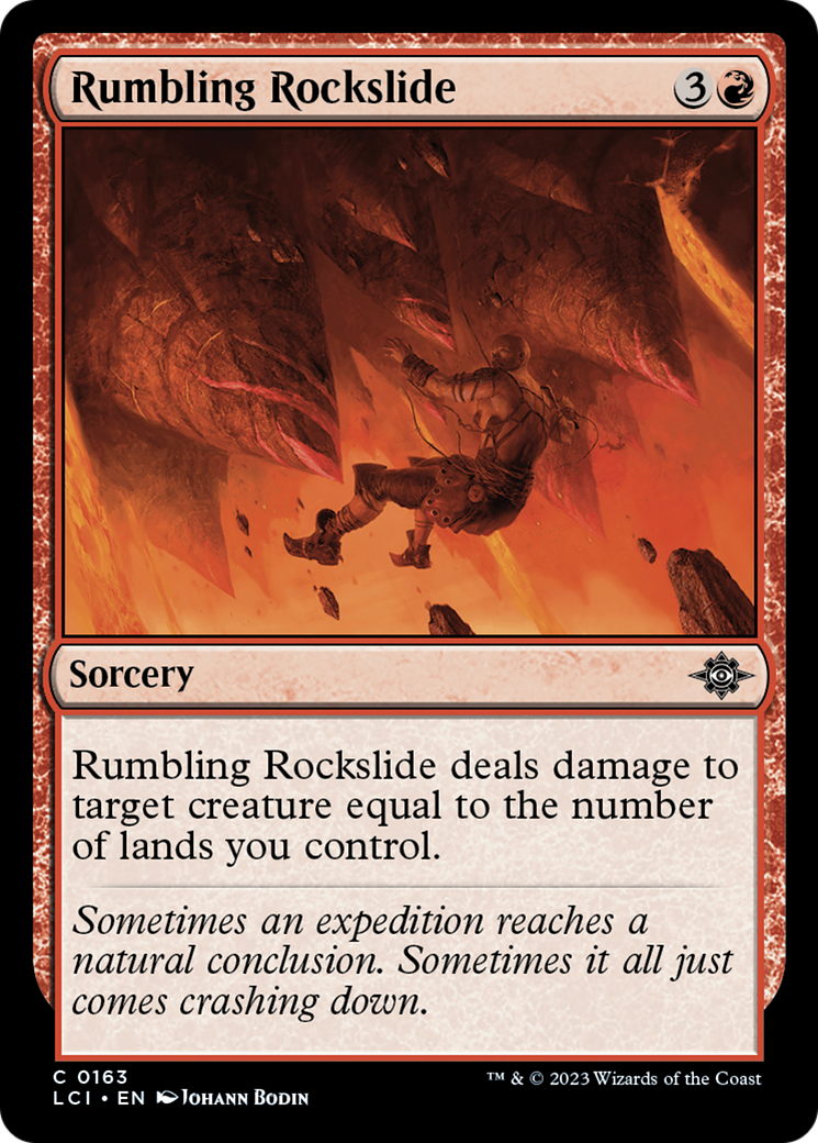 Rumbling Rockslide [The Lost Caverns of Ixalan] | Webway Games