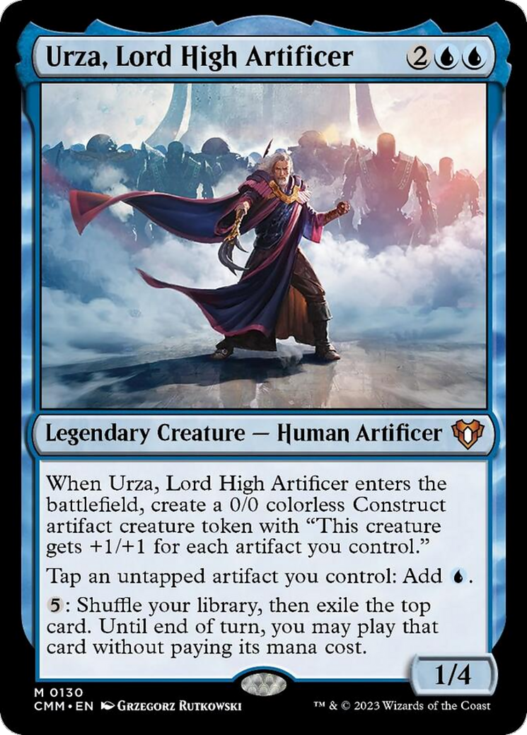 Urza, Lord High Artificer [Commander Masters] | Webway Games
