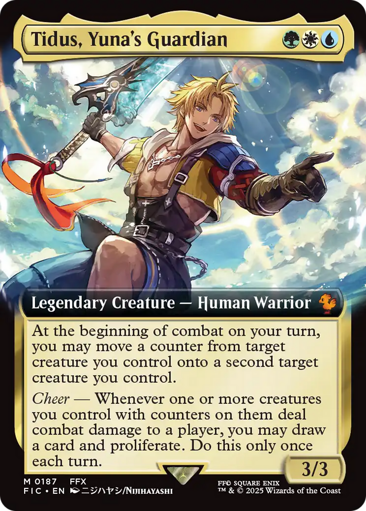 Tidus, Yuna's Guardian (Extended Art) [FINAL FANTASY Commander] | Webway Games