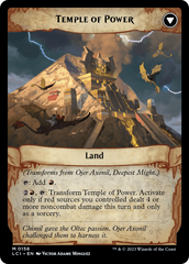 Ojer Axonil, Deepest Might // Temple of Power [The Lost Caverns of Ixalan] | Webway Games