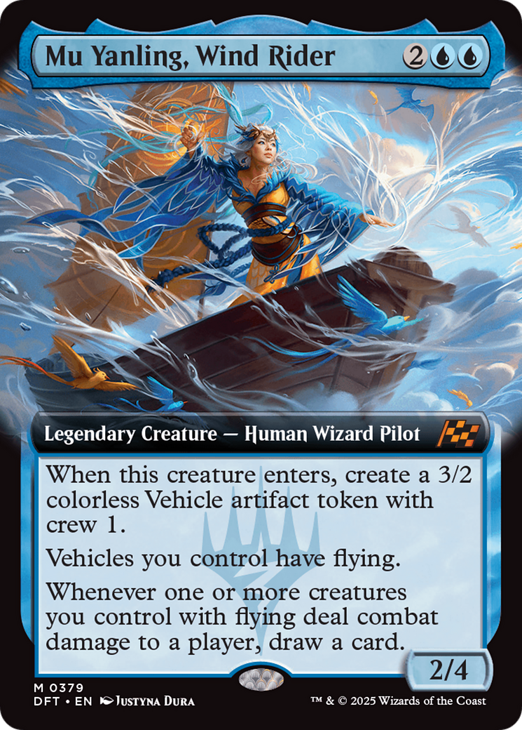 Mu Yanling, Wind Rider (Extended Art) [Aetherdrift] | Webway Games