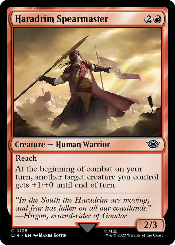 Haradrim Spearmaster [The Lord of the Rings: Tales of Middle-Earth] | Webway Games