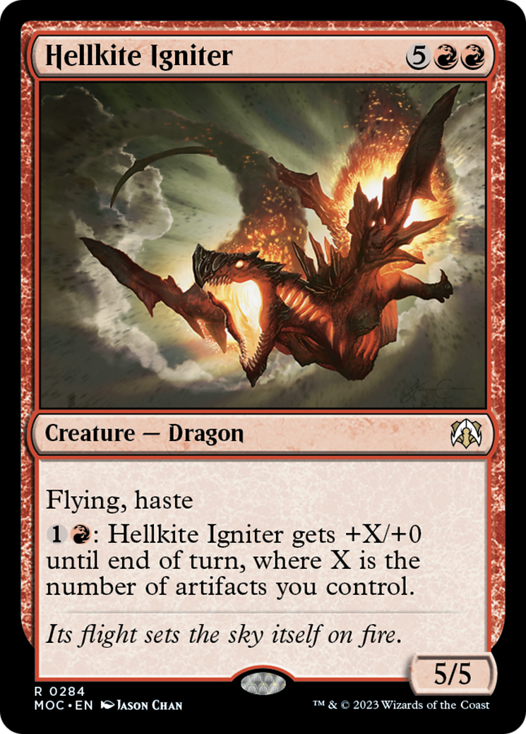 Hellkite Igniter [March of the Machine Commander] | Webway Games