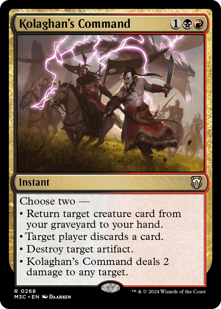 Kolaghan's Command [Modern Horizons 3 Commander] | Webway Games