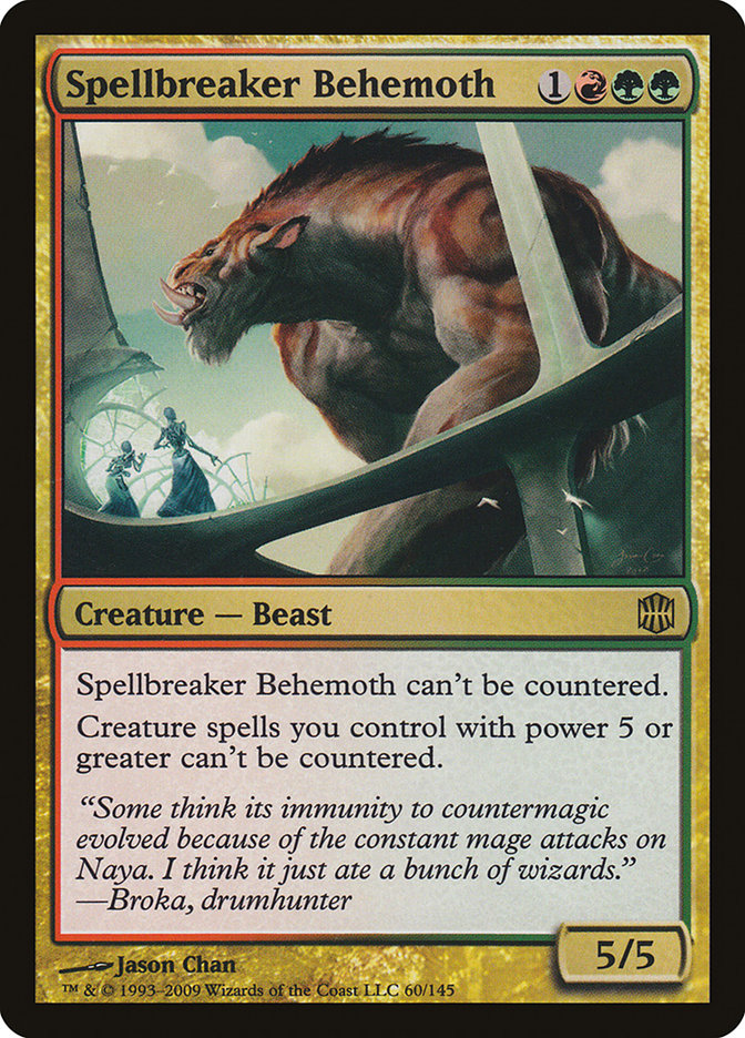 Spellbreaker Behemoth (Oversized) [Oversize Cards] | Webway Games