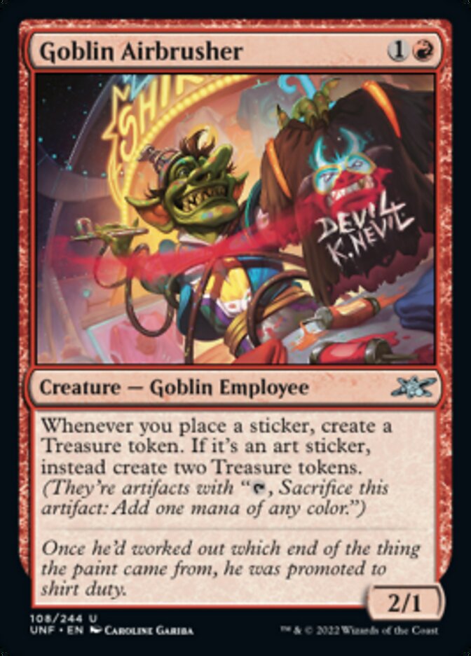 Goblin Airbrusher [Unfinity] | Webway Games