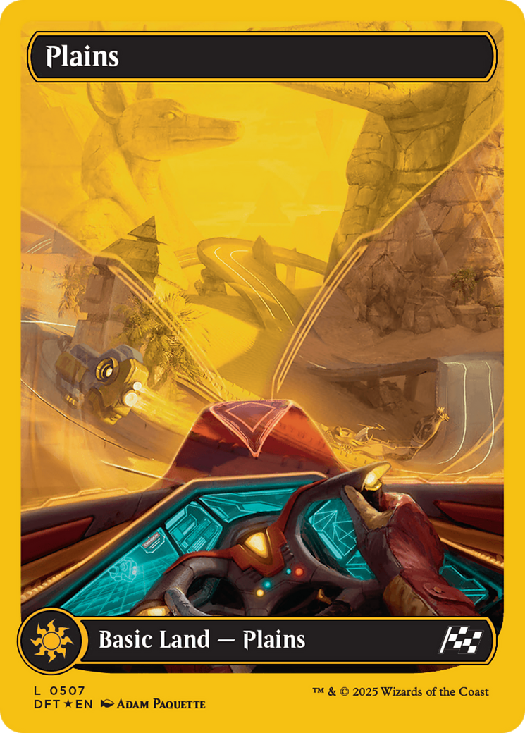 Plains (0507) (First-Place Foil) [Aetherdrift] | Webway Games