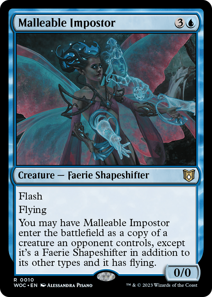 Malleable Impostor [Wilds of Eldraine Commander] | Webway Games