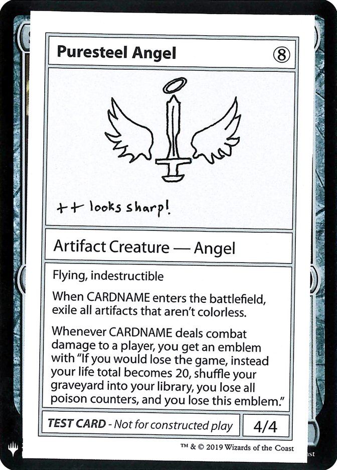 Puresteel Angel [Mystery Booster Playtest Cards] | Webway Games