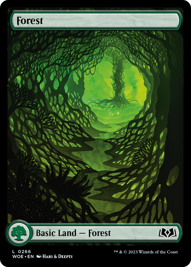 Forest (266) (Full-Art) [Wilds of Eldraine] | Webway Games