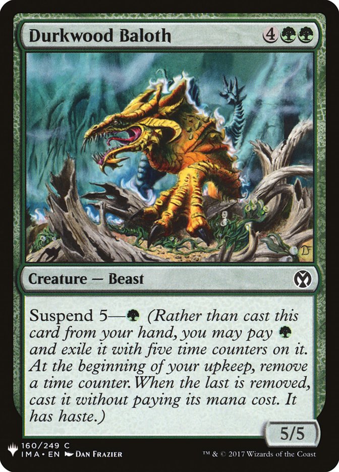 Durkwood Baloth [Mystery Booster] | Webway Games