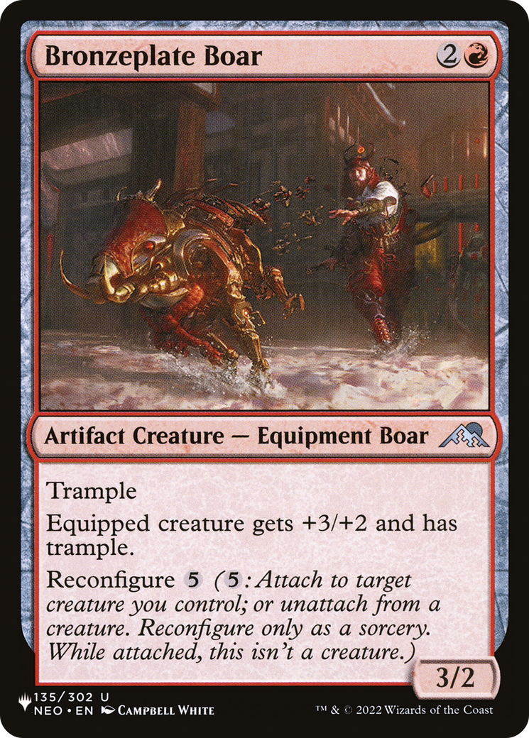 Bronzeplate Boar [The List] | Webway Games